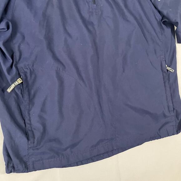 Sun Mountain Headwind Solo Golf Pullover Jacket Mens XL Blue Quail Hollow Club - Picture 8 of 11